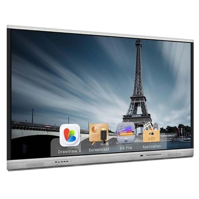 Affichage interactif 75 pouces avec tout en un appareil et 20 points IR Touch