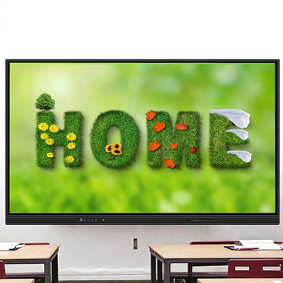 Affichage tactile interactif en tôle de fer galvanisé avec certificat CCC / CE / FCC / RoHs