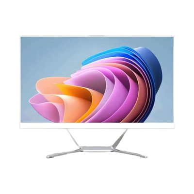 Fabrique OEM 21.5' 23.8' 27 pouces Moniteur de bureau avec caméra Web intégrée Tout en un Android et système Win avec le toucher capacitif