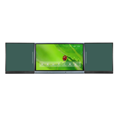 86 98 pouces 1+2 Android OPS PC Optionnel Ram And Rom Interactif Tableau noir intelligent Pour l'éducation scolaire Formation au bureau avec des applications de réunion Zoom Teams