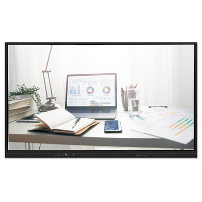 75 pouces 4K interactif tableau blanc intelligent multi-écran tactile interactif panneau plat pour l'enseignement scolaire conférence de réunion