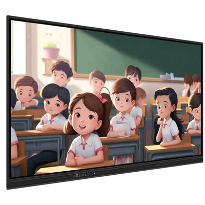 55 65 75 86 98 105 pouces 4K numérique interactif panneau plat écran tactile Ai Smart Interactive tableau blanc pour conférence en classe