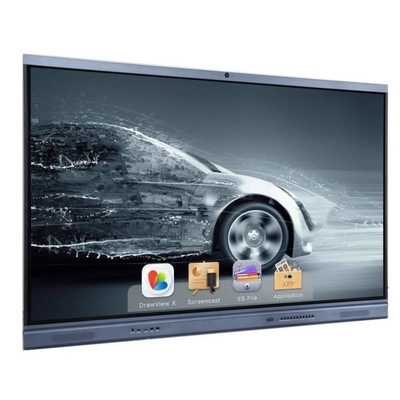 Prix d'usine 4k 55 65 75 85 96 110 pouces écran tactile multi-langue logiciel LCD intelligent Android carte interactive