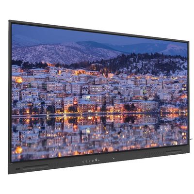 Tableau blanc interactif LED d'usine bon marché 65 pouces Android 14 4+32G WIFI BT USB Tactile Logiciel pour l'enseignement, le bureau et les réunions