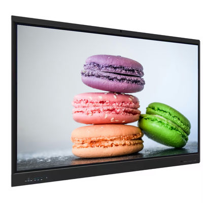IBoard 75 pouces 4K EDLA Interactif Panneau plat Écran tactile intelligent Système Android Windows Avec logiciel pour les réunions en classe
