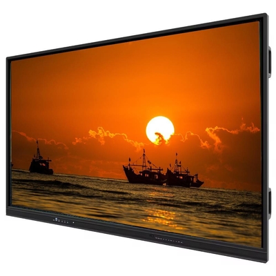 Tableau intelligent LCD interactif Android avec écran tactile de 65, 75, 85, 96 et 110 pouces, résolution 4K, logiciel multilingue, prix d'usine.