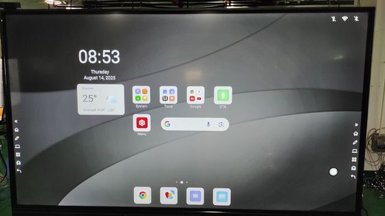 Sortie de l'usine Technologie tactile infrarouge Écran tactile interactif Moniteur d'écran tactile interactif Téléviseur tableau blanc intégré Android 13 14 Pour l'équipement éducatif scolaire de choix