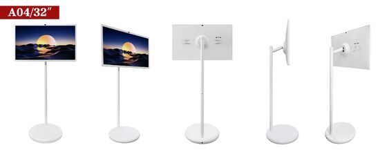 Tableau blanc interactif LCD écran tactile 32 pouces avec batterie moniteur tactile portable