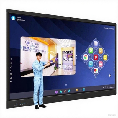 Prix d'usine Écran tactile 4k 85 pouces Logiciel multilingue LCD Smart Board Android Tableau interactif pour l'école