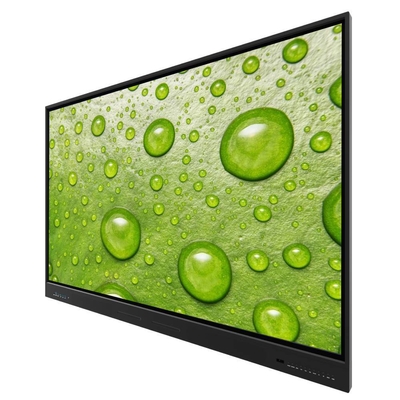 Interactif Panneau plat 86 pouces Enseignement en ligne E-apprentissage Bureau PC Android Ordinateur USB HDMI VGA Tableau blanc Logiciel haut-parleur intégré