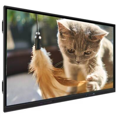 Tableau blanc intelligent interactif à écran plat avec 16.7M couleurs partage sans fil et 50000 heures de vie du panneau