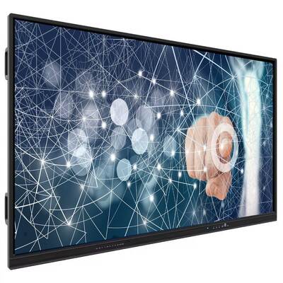Résolution 4K 20 points tactiles Android Interactive Panneau plat Smart Board pour la salle de classe et la conférence