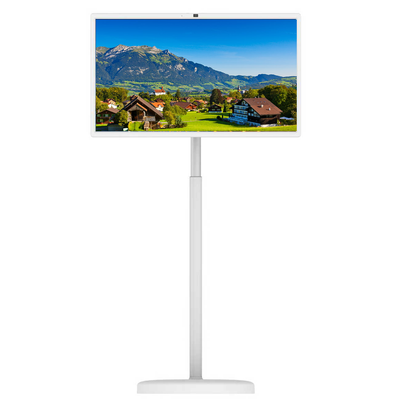 Télévision intelligente tactile de 32 pouces, écran tactile portable, batterie intégrée de 15000 mAh