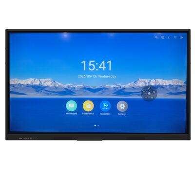 Écran plat interactif 4K de 65 pouces pour petite salle de classe et bureau