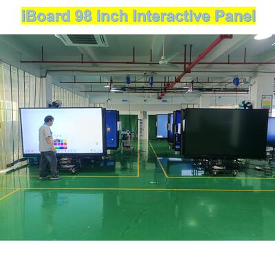 Affichage infrarouge interactif de 98 pouces avec haut-parleurs HiFi multi-touch