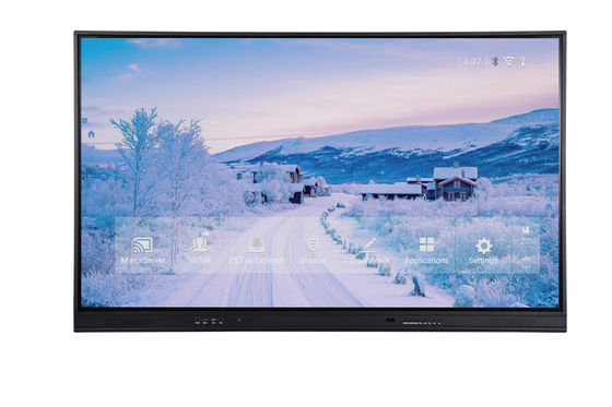 Mise à niveau du système Moniteur interactif à écran tactile avec mise à niveau à distance sur le réseau Internet et fonction d'affichage de rétroéclairage LED