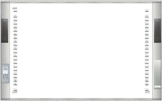 iBoard tout dans un tableau blanc interactif infrarouge, tableau blanc de Rohs Smart TV pour l'enseignement de classe