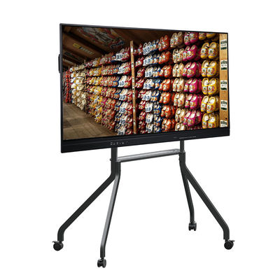 Verre interactif de Gap du moniteur zéro d'écran tactile d'UHD 4K