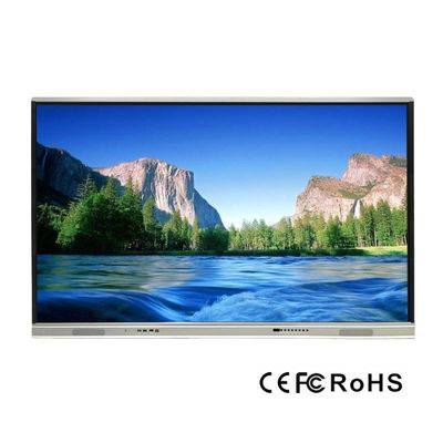 Écran du moniteur 3840*2160 4K d'écran tactile d'affaires de rayonnement de cadre d'alliage d'aluminium bas