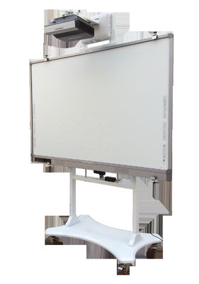 Support de tableau blanc interactif mobile en usine Hauteur réglable 400 mm, poids de roulement 120 kg