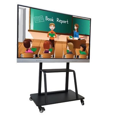Tableau blanc interactif éducatif Android d'affichage à cristaux liquides de 75 pouces pour des étudiants