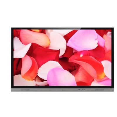 FCC ROHS de la CE de rayonnement de moniteur interactif d'écran tactile d'alliage d'aluminium basse