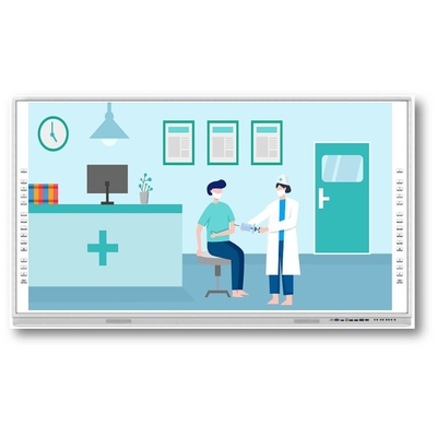 Tableau blanc interactif tout-en-un multifonctionnel infrarouge de Smart TV pour la formation enseignant le CE de RoHS