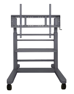 Résistant aux tremblements de terre de support mobile TV de support de tableau blanc interactif d'alliage d'aluminium 75 POUCES