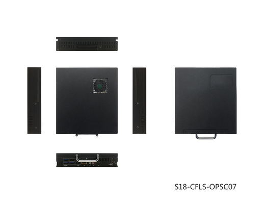 IBoard Portable Interactive Flat Panel Noir Mini intégré OPS I7 I5 Génération Intel Core